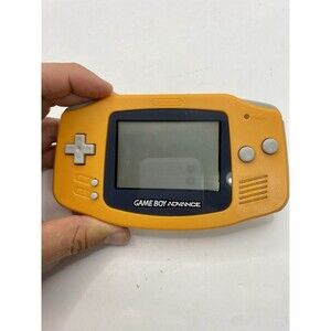 Nintendo Game Boy Advance GBA Orange AGB-001 Console Tested Working